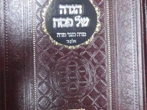 הגדה של פסח מדה כנגד מדה / חלק ב'